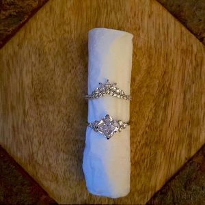 1 Lot (Lot E) Set of AAA Cubic Zirconia Rings